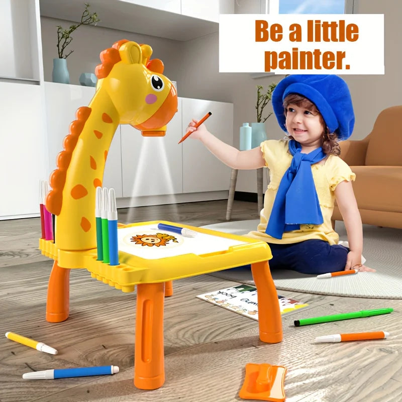 LED Projector Drawing Table