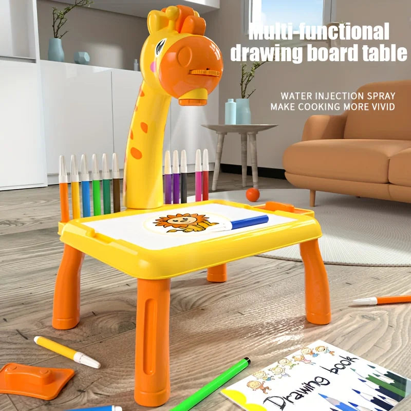 LED Projector Drawing Table