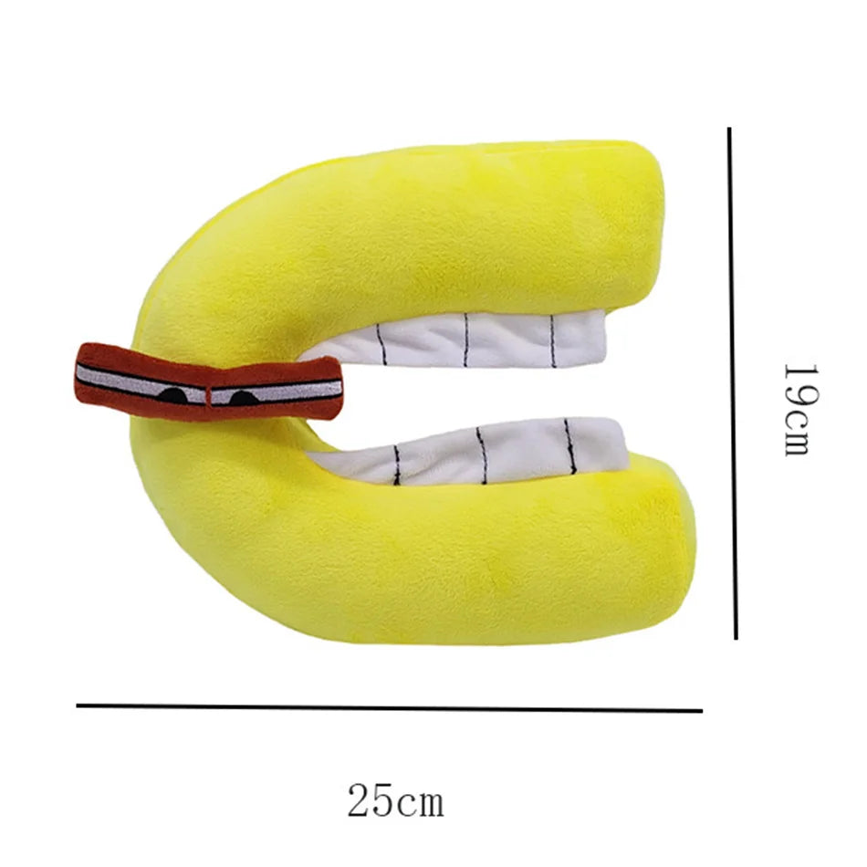 Alphabet Lore Plush Toys Anime Doll Kawaii 26 English Letters Stuffed Toys Kids Enlightenment Montessori Plush Toy Doll Gifts