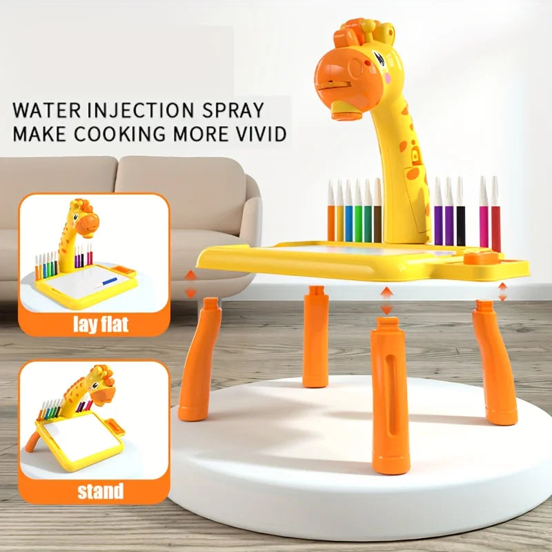 LED Projector Drawing Table