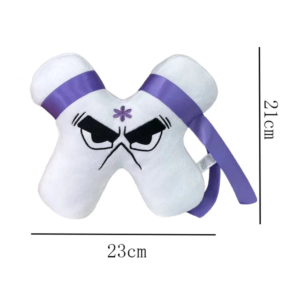 Alphabet Lore Plush Toys Anime Doll Kawaii 26 English Letters Stuffed Toys Kids Enlightenment Montessori Plush Toy Doll Gifts