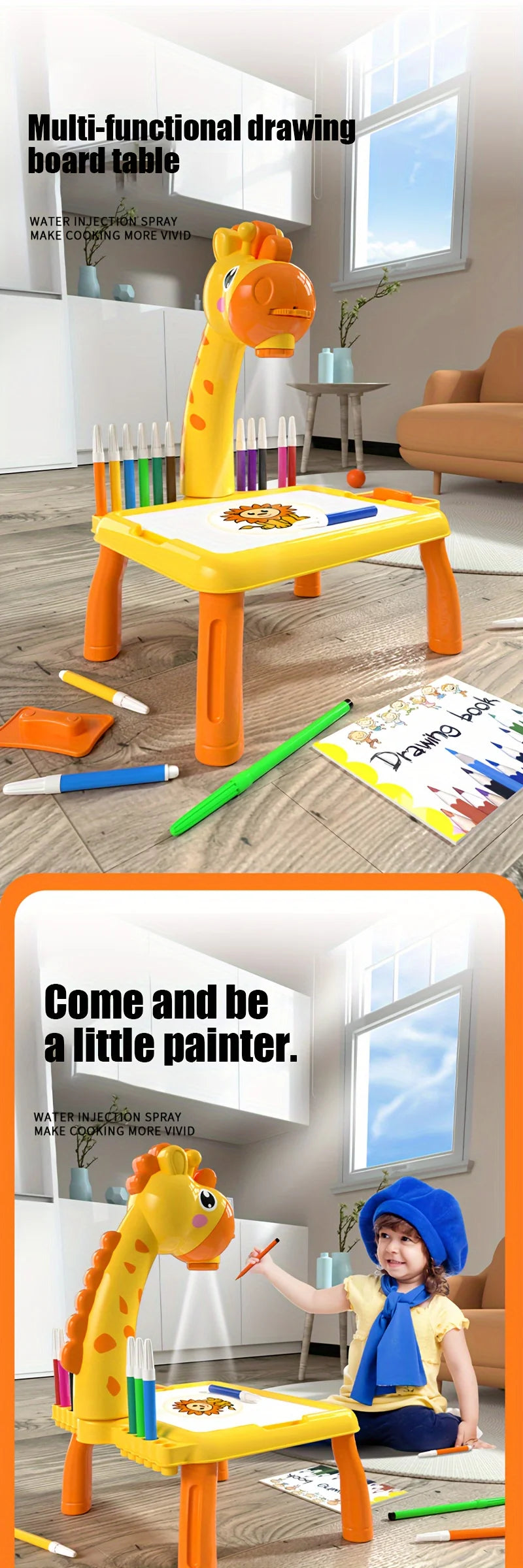 LED Projector Drawing Table